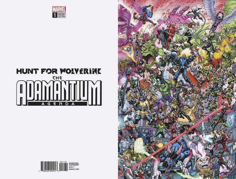 HUNT FOR WOLVERINE ADAMANTIUM AGENDA #1 (OF 4) WHERES WOLVER