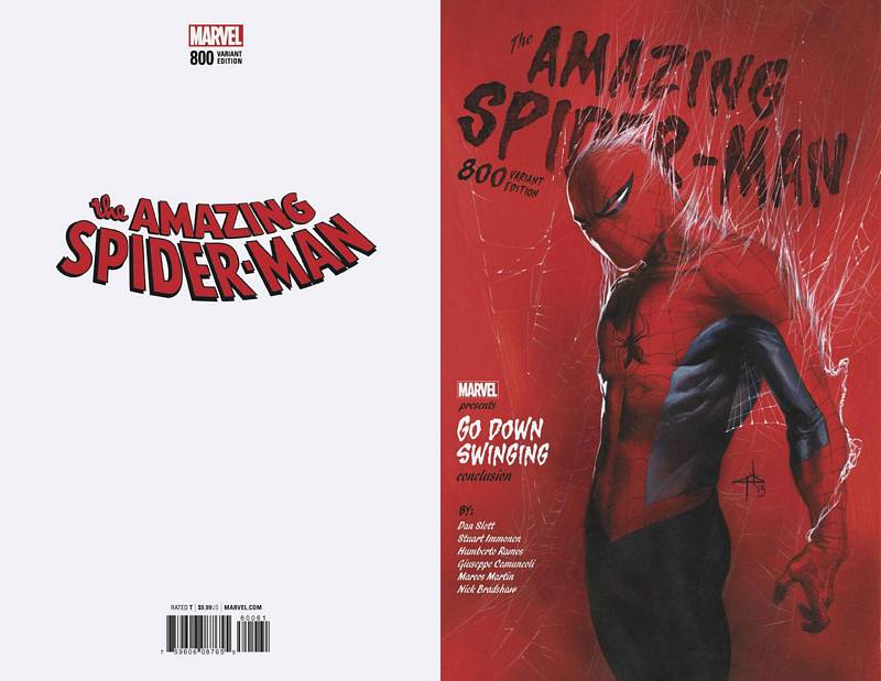 AMAZING SPIDER-MAN #800 1:25 DELLOTTO VARIANT