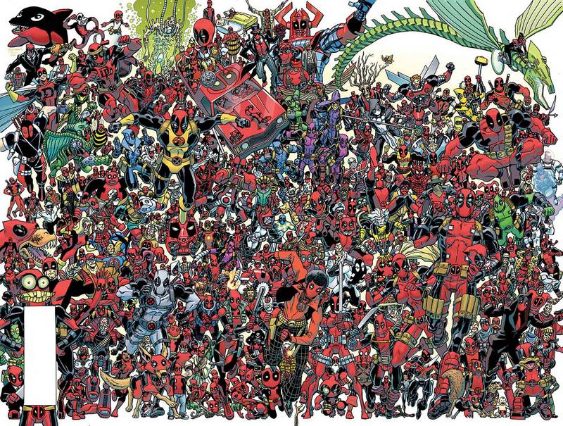 DESPICABLE DEADPOOL #300 KOBLISH 300 DEADPOOLS WRAPAROUND VA