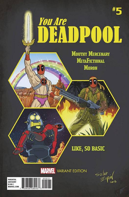 YOU ARE DEADPOOL #5 (OF 5) ESPIN RPG VARIANT