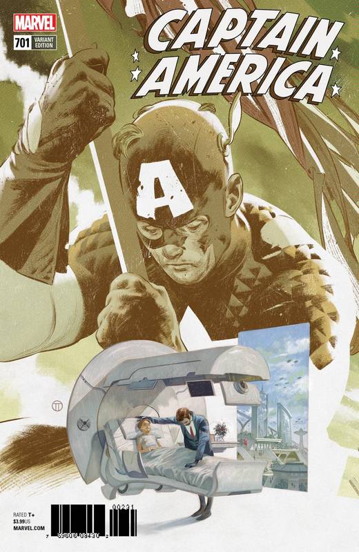 CAPTAIN AMERICA #701 TEDESCO CONNECTING VARIANT