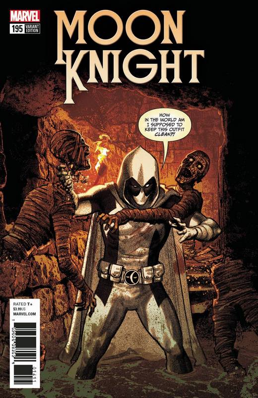 MOON KNIGHT #195 SMALLWOOD DEADPOOL VARIANT LEG