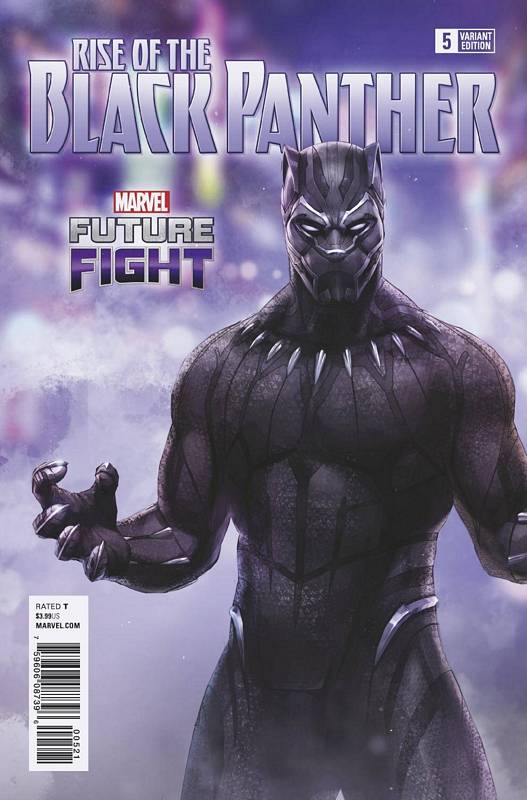 RISE OF BLACK PANTHER #5 (OF 6) GAME VARIANT LEG