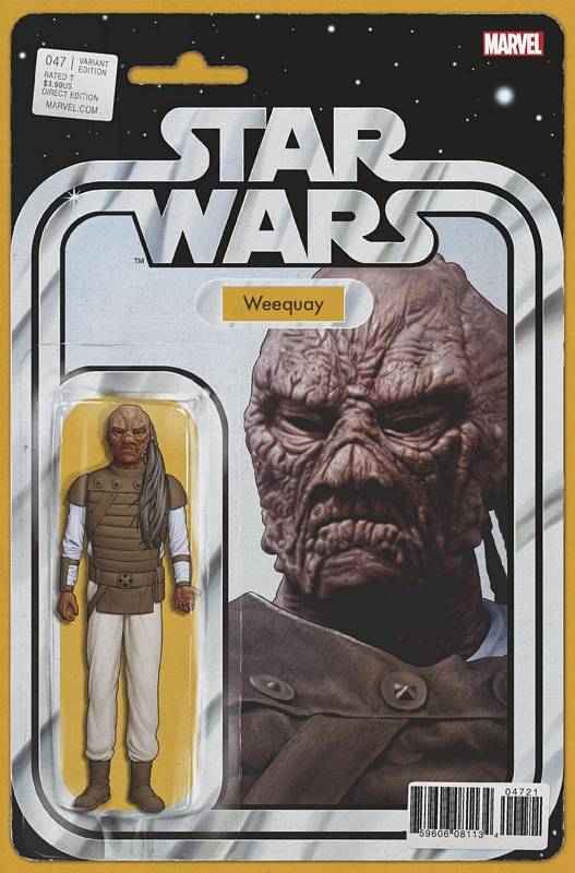 STAR WARS #47 CHRISTOPHER ACTION FIGURE VARIANT