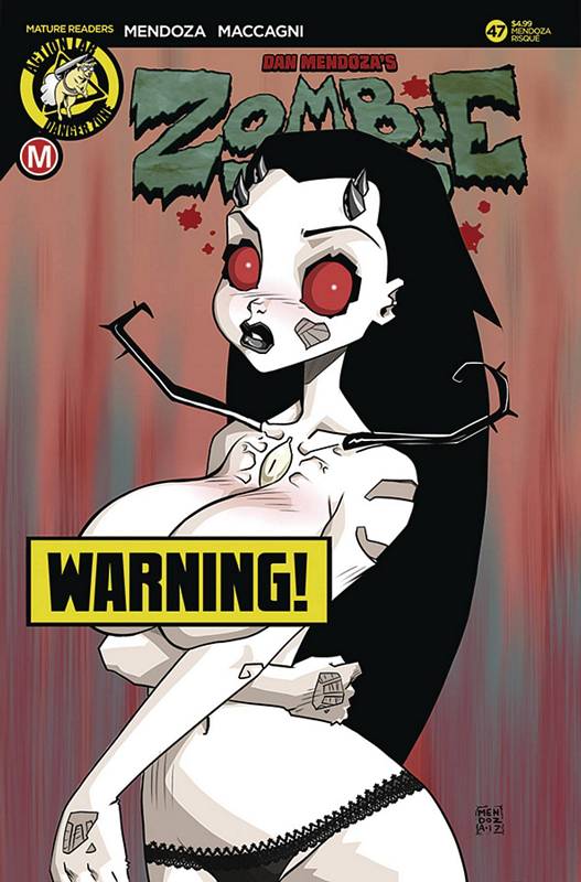 ZOMBIE TRAMP ONGOING #47 CVR F MENDOZA RISQUE (MR)