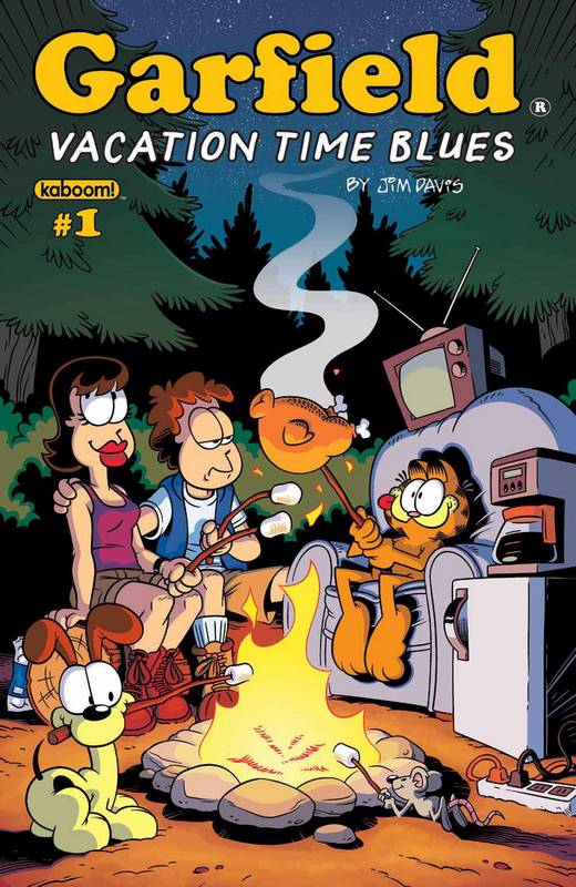 GARFIELD 2018 VACATION TIME BLUES #1