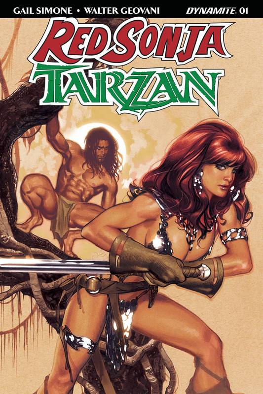 RED SONJA TARZAN #1 CVR A HUGHES