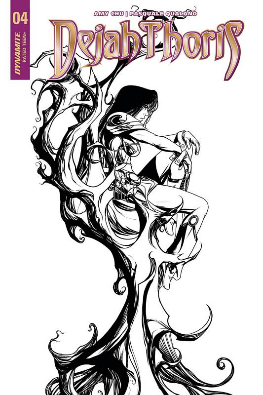 DEJAH THORIS #4 CVR D 1:10 COPY MCKONE B&W VARIANT