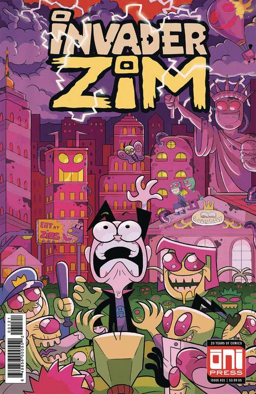 INVADER ZIM #31 CVR B COUSIN VARIANT