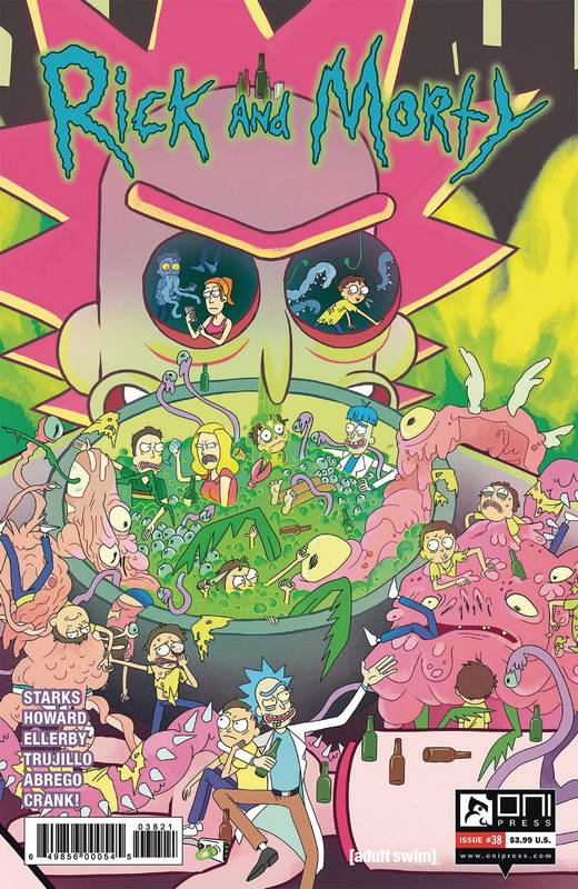 RICK & MORTY #38 CVR B SCOTT VARIANT