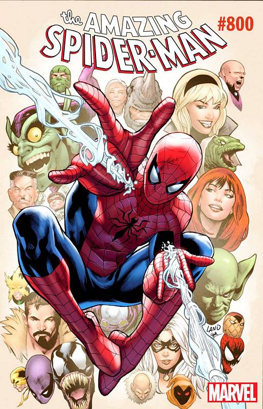 AMAZING SPIDER-MAN #800 LAND VARIANT LEG