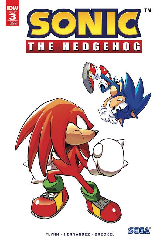 SONIC THE HEDGEHOG #3 2ND PTG