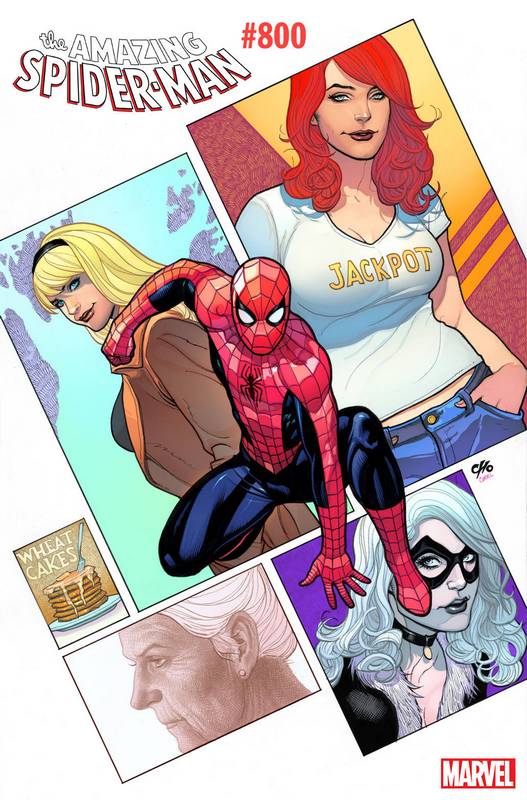 AMAZING SPIDER-MAN #800 CHO VARIANT LEG