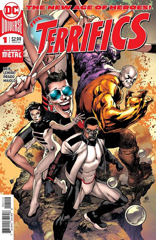 TERRIFICS #1 2ND PTG