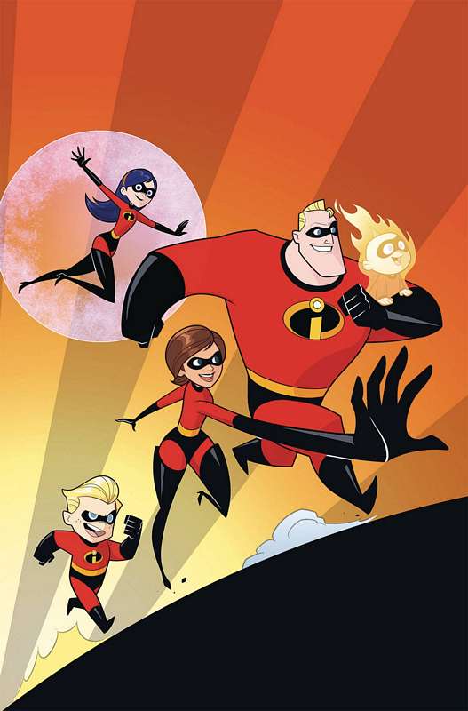 DISNEY INCREDIBLES 2 SECRET IDENTITIES #2 (OF 3) CVR B KAWAII CREATIVE STUDIO