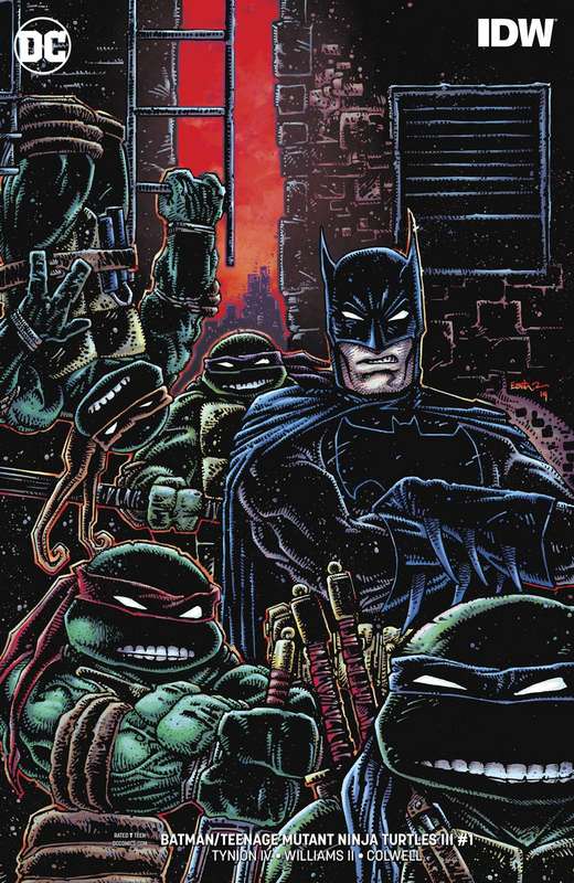 BATMAN TEENAGE MUTANT NINJA TURTLES III #1 (OF 6) VARIANT ED