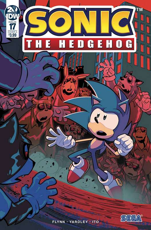 SONIC THE HEDGEHOG #17 CVR A LAWRENCE