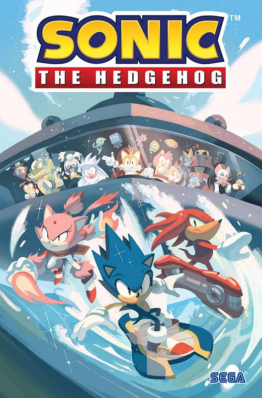 SONIC THE HEDGEHOG TP 03 BATTLE FOR ANGEL ISLAND