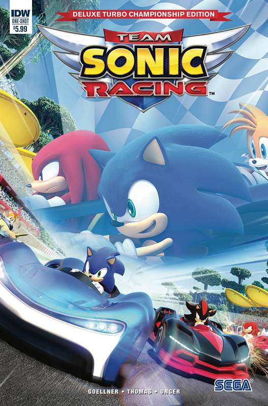 TEAM SONIC RACING PLUS DELUXE TURBO CHAMPIONSHIP ED