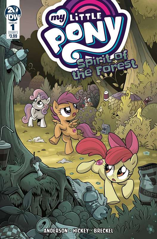 MY LITTLE PONY SPIRIT OF THE FOREST #1 (OF 3) CVR A HICKEY