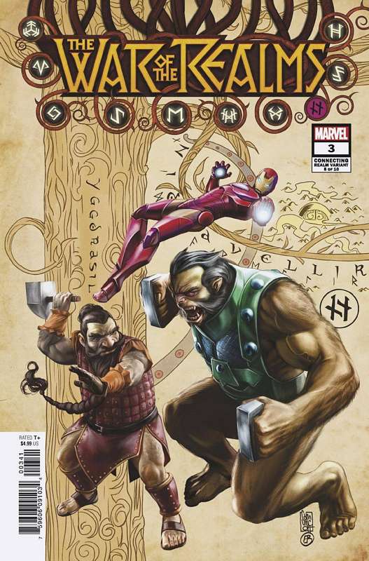 WAR OF REALMS #3 (OF 6) DJURDJEVIC CONNECTING REALM VARIANT