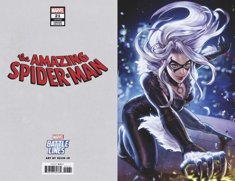 AMAZING SPIDER-MAN #21 SUJIN JO MARVEL BATTLE LINES VARIANT