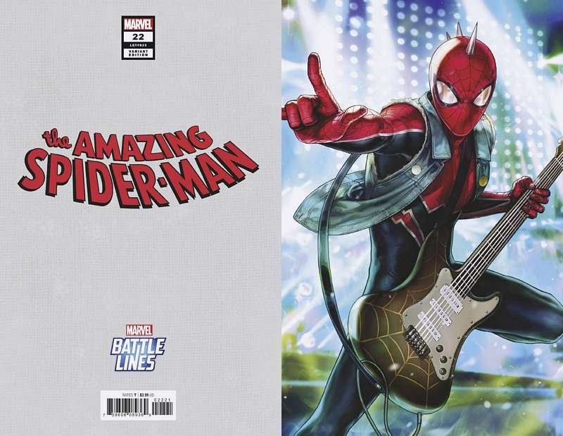 AMAZING SPIDER-MAN #22 HEEJIN JEON MARVEL BATTLE LINES VARIANT