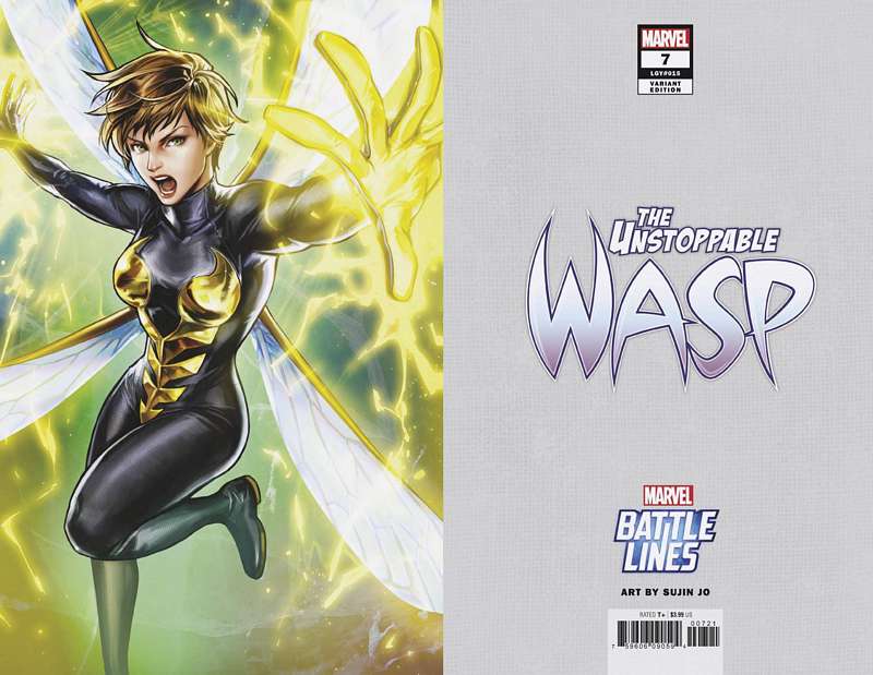 UNSTOPPABLE WASP #7 SUJIN JO MARVEL BATTLE LINES VARIANT