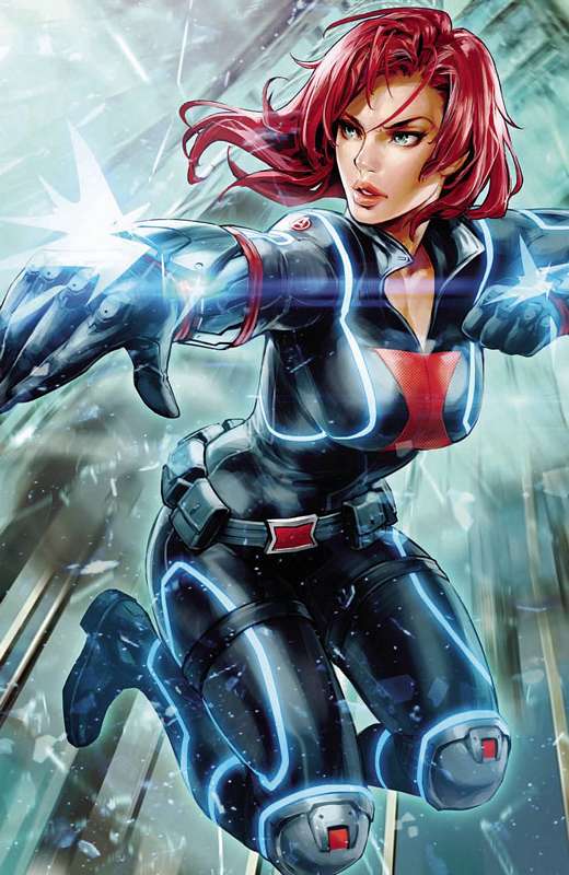 BLACK WIDOW #5 K LEE MARVEL BATTLE LINES VARIANT