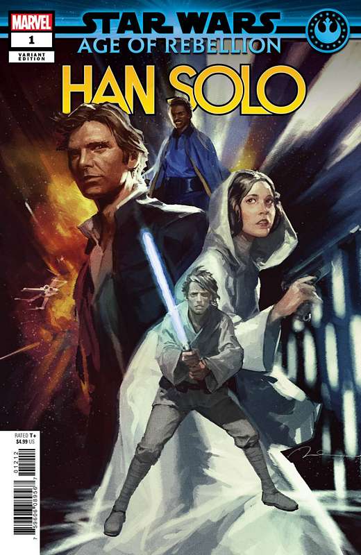 STAR WARS AOR HAN SOLO #1 PAREL HEROES VARIANT