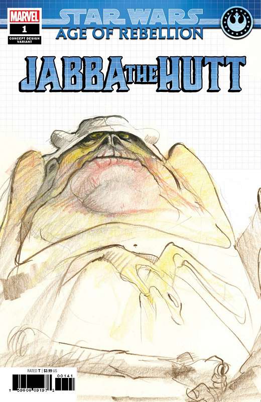 STAR WARS AOR JABBA THE HUTT #1 CONCEPT VARIANT