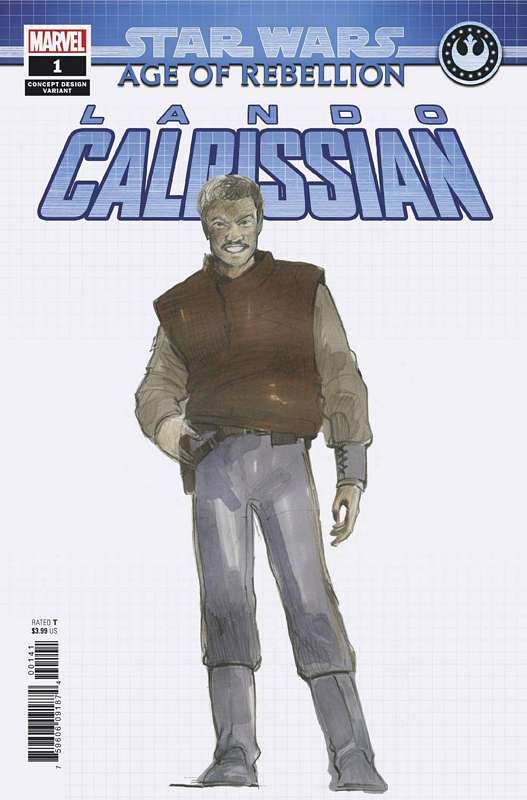 STAR WARS AOR LANDO CALRISSIAN #1 CONCEPT VARIANT