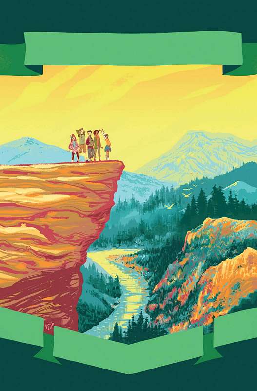 LUMBERJANES SOMEWHERE GREEN #1 PREORDER FISH VARIANT