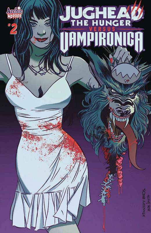 JUGHEAD HUNGER VS VAMPIRONICA #2 CVR A PAT & TIM KENNEDY (MR)