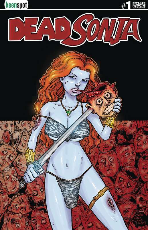 DEAD SONJA #1 CVR E SPLAT QUEEN VARIANT