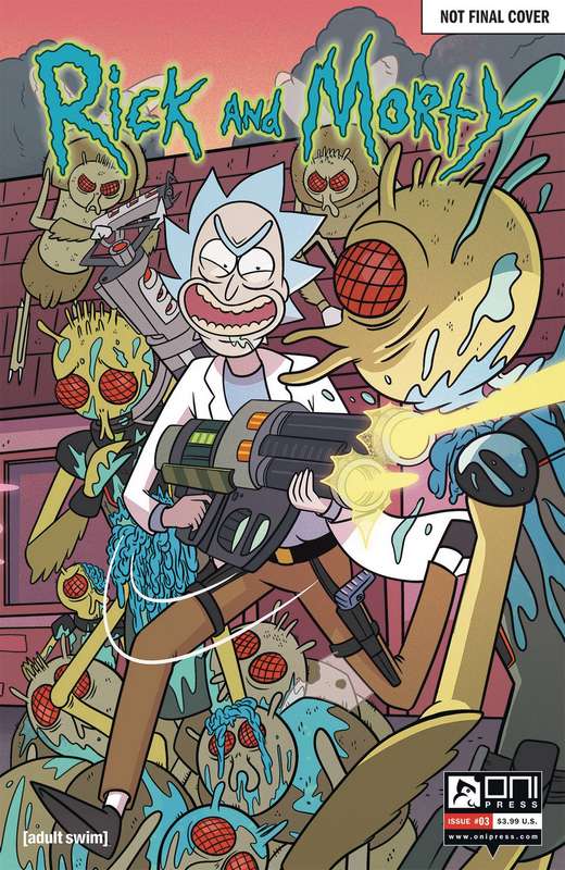 RICK & MORTY #3 50 ISSUES SPECIAL VARIANT