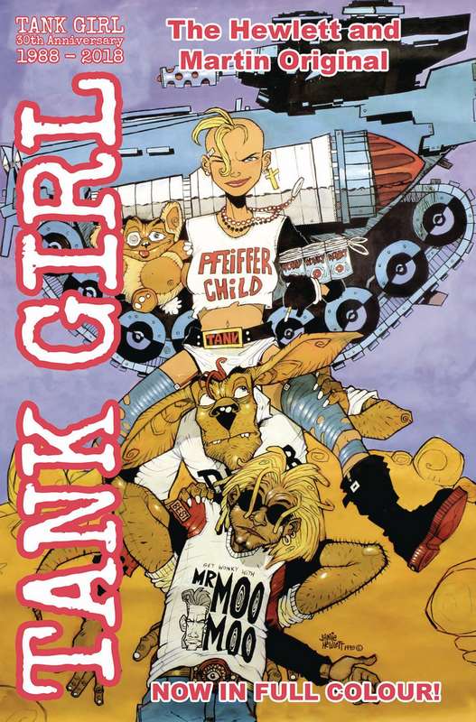 TANK GIRL FULL COLOR CLASSICS 1990-91 #3 CVR A HEWLETT (MR)