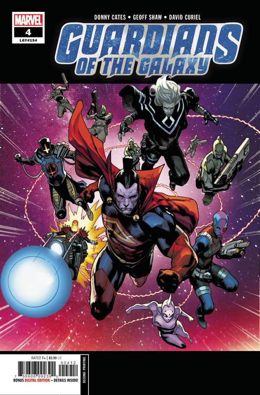 GUARDIANS OF THE GALAXY #4 2ND PTG SHAW VARIANT