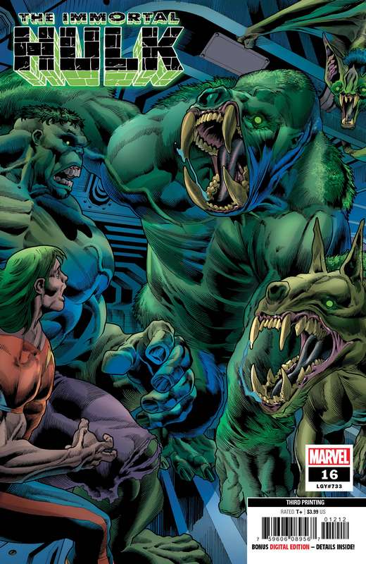 IMMORTAL HULK #16 3RD PTG BENNETT VARIANT