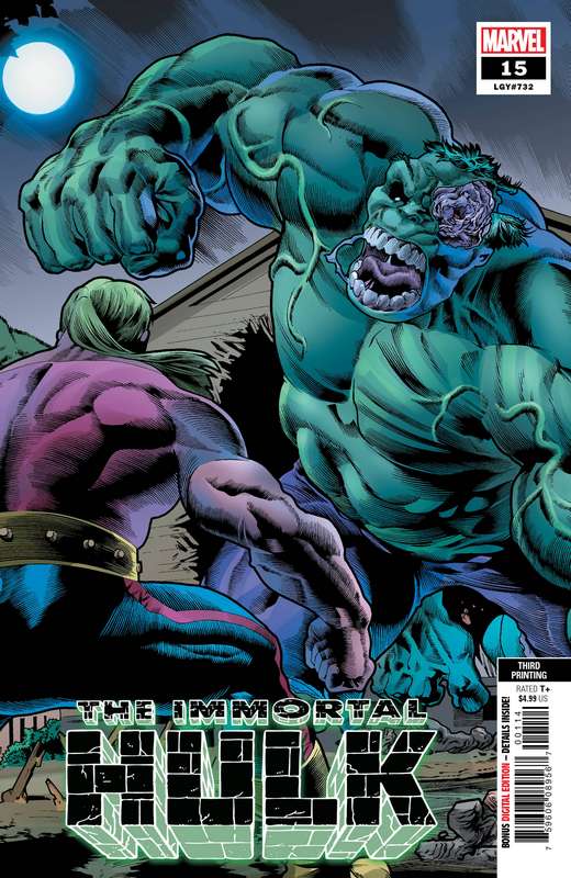 IMMORTAL HULK #15 3RD PTG BENNETT VARIANT