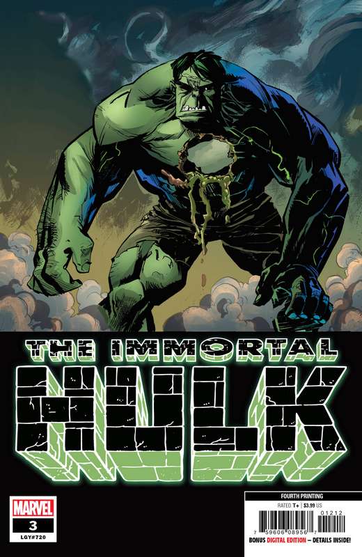 IMMORTAL HULK #3 4TH PTG BROWN VARIANT