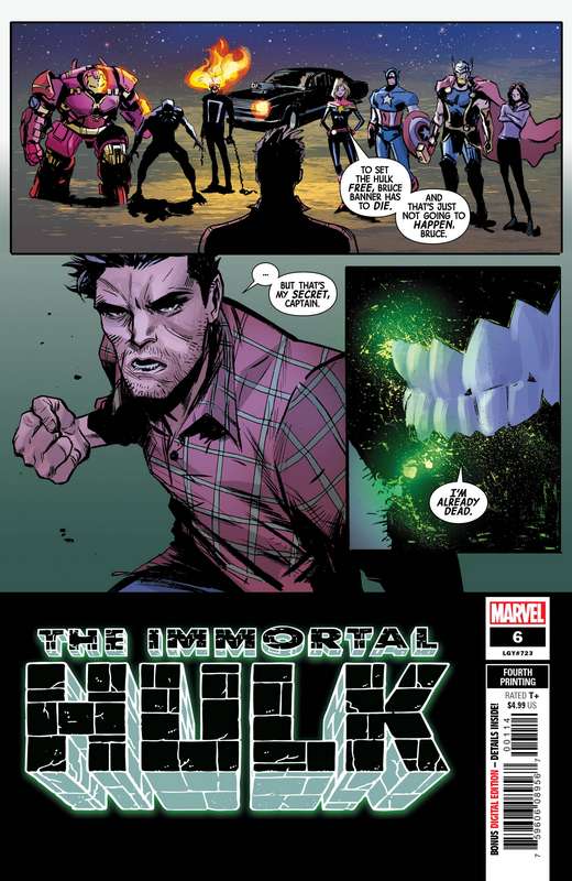 IMMORTAL HULK #6 4TH PTG GARBETT VARIANT