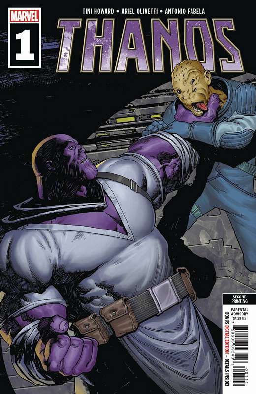 THANOS #1 (OF 6) 2ND PTG OLIVETTI VARIANT