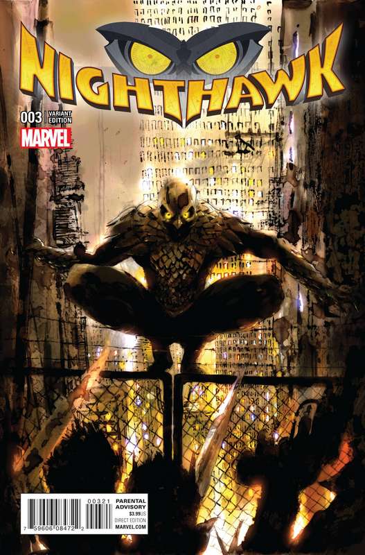 NIGHTHAWK #3 1:25 GRANT VARIANT