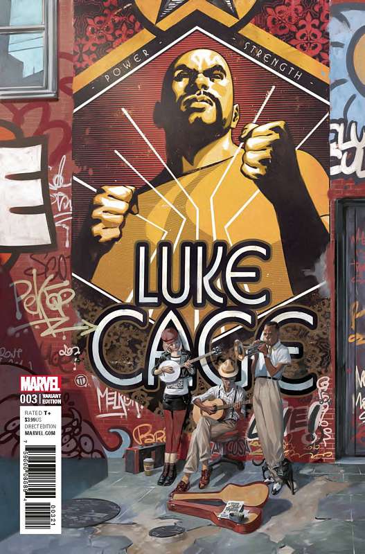 LUKE CAGE #3 1:25 TEDESCO VARIANT