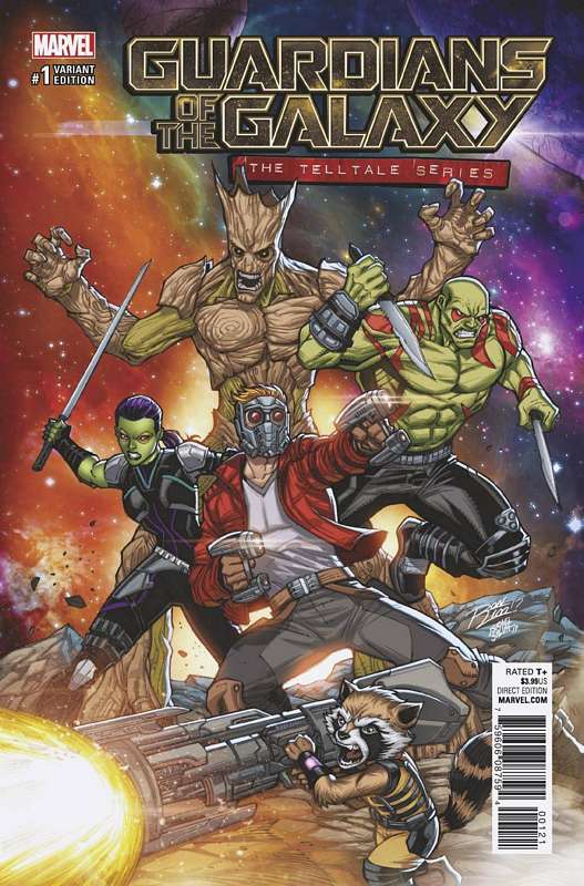 GUARDIANS OF GALAXY TELLTALE SERIES #1 (OF 5) 1:10 LIM VARIANT