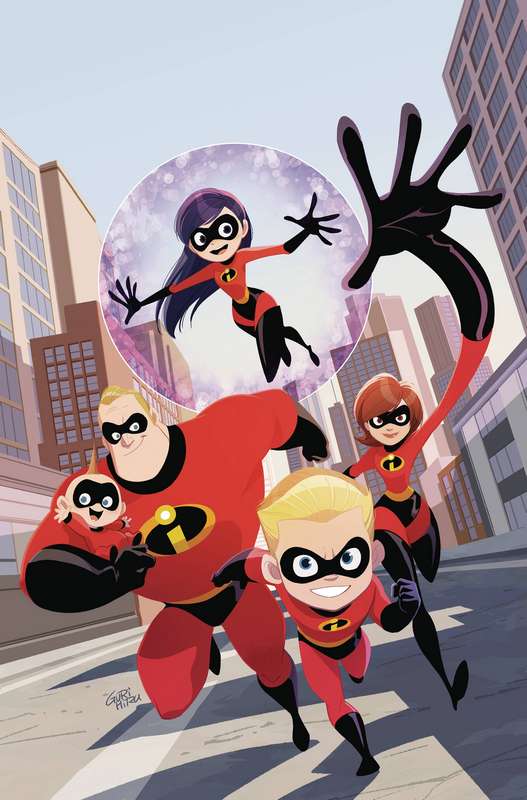 DISNEY PIXAR INCREDIBLES 2 #1 CRISIS MIDLIFE & STORIES CVR A