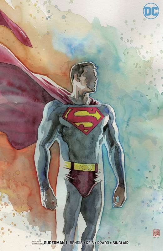 SUPERMAN #1 MACK VARIANT ED