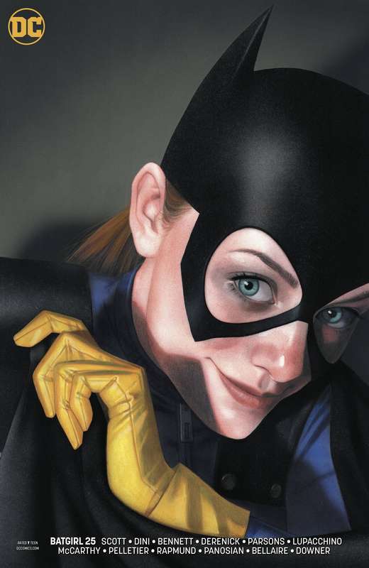 BATGIRL #25 JOSH MIDDLETON VARIANT ED (NOTE PRICE)