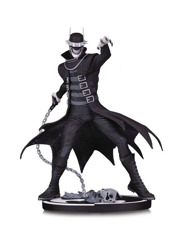 BATMAN BLACK & WHITE THE BATMAN WHO LAUGHS STATUE